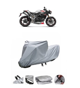 Triumph Speed Triple R  Gri Motosiklet Brandası ARKA ÇANTA UYUMLU DEĞİLDİR