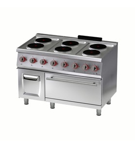Vital EKF7030 VITAL EKF7030 6 YUVARLAK PLEYTLİ ELEKTRİKLİ FIRINLI KUZİNE