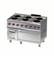 Vital  EKF7030 VITAL EKF7030 6 YUVARLAK PLEYTLİ ELEKTRİKLİ FIRINLI KUZİNE