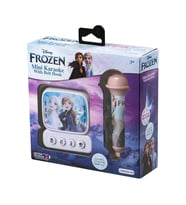 Disney Frozen Karlar Ülkesi Mini Karaoke Mikrofon Seti Işıklı Kemer Kancalı Lisanslı Mikrofonlu DY-3650-FR (Pembe)