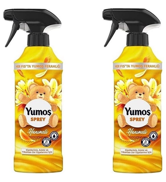 Yumoş Sprey Yıkaması Zor Eşyalar Için Hanımeli 450 Ml X 2 Adet