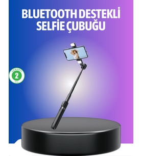 Selfie Çubuğu – Uzaktan Kumandalı