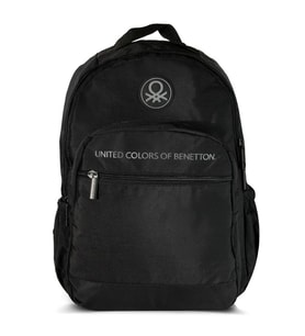 United Colors Of Benetton. Monokrom Style Unisex Çocuk Sırt Çantası - Siyah