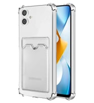 Newface Samsung Galaxy A05 Kılıf Kart Şeffaf Silikon - Şeffaf