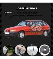 Opel Astra F Oto Araç Kapı Koruma Fitili 5metre Parlak Siyah Renk