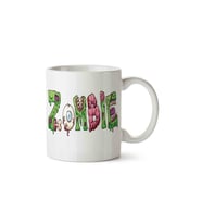 Zombie Porselen Kupa Bardak