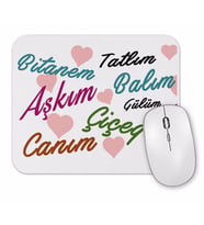 Aşkım  Canım Çiçeğim Mouse Pad.jpg