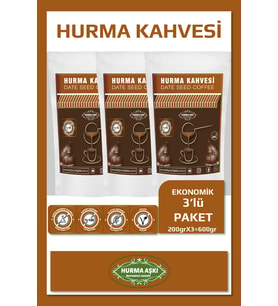 Hurma Aşkı Hurma Kahvesi 200GrX3=600Gr
