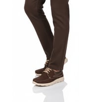 Ayakmod Premium Kahve Nubuk Hakiki Deri Erkek Casual Ayakkabı 2407 M (Kahverengi)