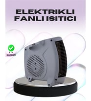 Northcity Taşınabilir Fanlı Isıtıcı Elektrikli Termik Korumalı Oda Isıtıcı - Yüksek Verimlilik ve Güvenlik