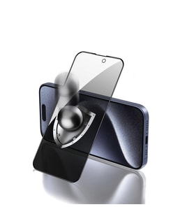Apple iPhone 15 Hayalet Rika Privacy Temperli Cam Ekran Koruyucu