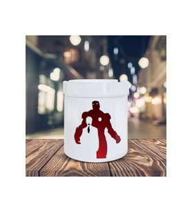 Tony Stark Baskılı İron Man Küllük K-16