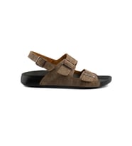 Roy Jones 5003 Sandals Rahat Yumuşak Tabanlı Erkek Sandalet (Vizon)