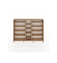 Arges Dolap 11 Raflı  220x30x163 Çam-Çam