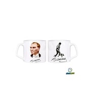 Ghostbastır Design Atatürk Kupa Bardak Tek Adet 0622