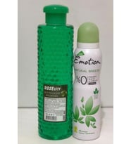 Rose City Zeytin Çiçeği Kolonyası 380 ml Alana Emotion Natural Breeze Deodorant 150 ml Hediye