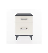 Arges Komodin 2 Çekmeceli 44x30x64 Antrasit-Aytaşı
