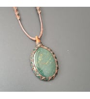 Kantaşı Doğaltaş İpli Kolye Doğal Taş (Kata)