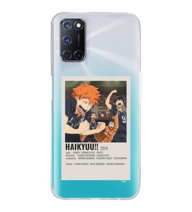 Oppo A52/A72/A92 Uyumlu Haikyuu!! Poster Tasarımlı Şeffaf Telefon Kılıfı