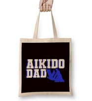 Aikido Dad Father Fighter Martial Arts Fight Self Defense Bez Çanta Uzun Saplı