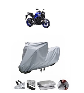 Yamaha MT-03  Gri Motosiklet Brandası ARKA ÇANTA UYUMLU DEĞİLDİR