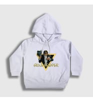 Presmono Unisex Çocuk Beyaz Welcome Alice Cooper Kapüşonlu Sweatshirt 500488tt (Beyaz)