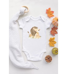 Babasının Aslanı Bebek Body Baba Bebek
