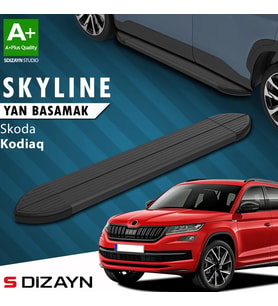Skoda Kodiaq Skyline Siyah Yan Basamak 193 Cm 2017-2023 A+ Kalite