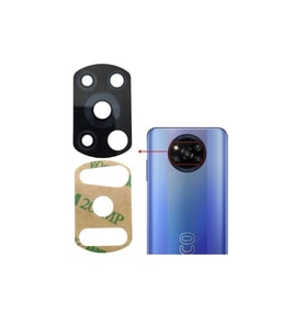 Pocophone X3 Pro İle Uyumlu Kamera Camı
