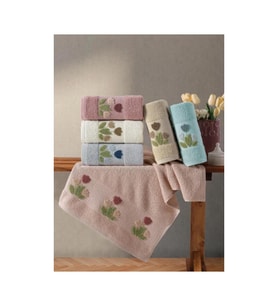 Emily Style 2 6lı Havlu 50x90 Asorti