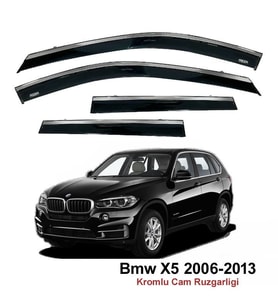 Bmw X5  Kromlu Cam Rüzgarlığı Niken 2006-2013