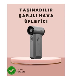 Mey İthalat® Turbo Güçlü Hava Üfleme ve Vakum Makinesi Çok Fonksiyonlu Kullanım