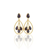 Kadir Jewellery 22 Ayar Altın Kaplama Kadın Sallantılı Küpe -El İşçiliği Ve Hipoalerjenik Küpe