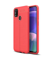 Samsung Galaxy M31 Kılıf Auto Focus Kapak - Kırmızı