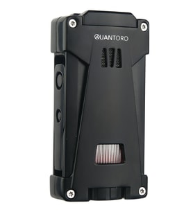 Quantoro 3 Torch Pürmüz Siyah Metal Puro Çakmağı