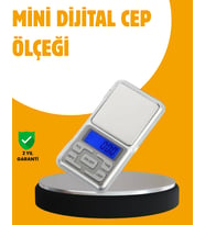 Taşınabilir Dijital Cep Terazisi 5 Ölçüm Birimli