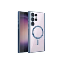 Newface Samsung Galaxy S22 Ultra Kılıf Kross Magneticsafe Kapak - Sierra Blue
