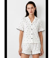 Night Kadın Relaxed Lastikli Pijama Takımı