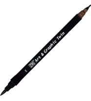 Zig Art & Graphic Twin Marker Çizim Kalemi 76 Vandyke Brown 