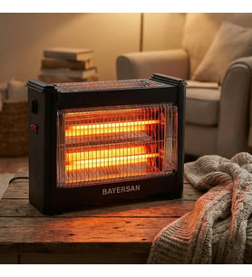 Şömine Tipi Isıtıcı Soba 1800W