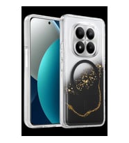 Onegif Xiaomi Redmi Note 15 Pro 4g Lotus Simli Magsafe Kapak - Siyah