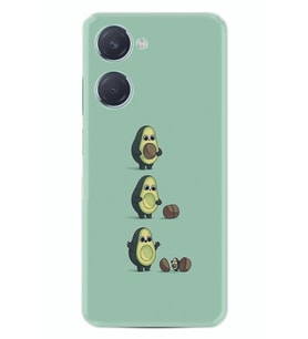 Vivo Y18 Kılıf Desenli Silikon Avokadılar 1352