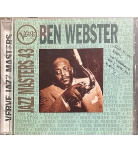 (Plak Değildir CD dir) CD Ben Webster Jazz Masters 43 CD (Karışık)