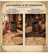 DÜKKAN DESİGN ÖZEL TASARIM HOBİT SERAMİK KUPA