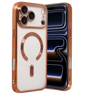 Pilelistore   Apple iPhone 17 Pro Kross Magneticsafe Kapak - Turuncu