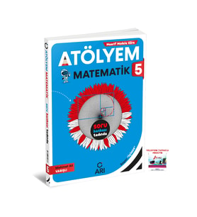 Arı Yayıncılık 2025-2026 5. Sınıf Matematik Atölyem Soru Bankası Tadında Yeni Güncel Müfredat (Çok Renkli)