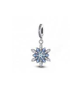 Fubena Taşlı Kar Tanesi Sallantılı Charm