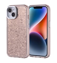 Apple iPhone 13 Uyumlu Kılıf Taşlı Tasarımlı Zore Kapi Kapak (Gold)