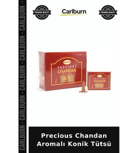 Özel Üretim Koku Precious Chandan Aromalı Konik Tütsü