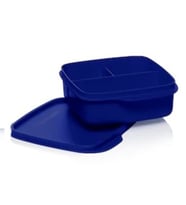 Tupperware Bölmeli Beslenme Kutusu 550ml Gece Mavisi
